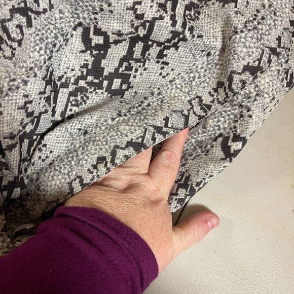 Cold As Ice Snakeprint Black White Snow Board Ski Pants Recco Small - Picture 14 of 14